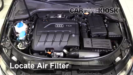 Audi a3 on sale air filter